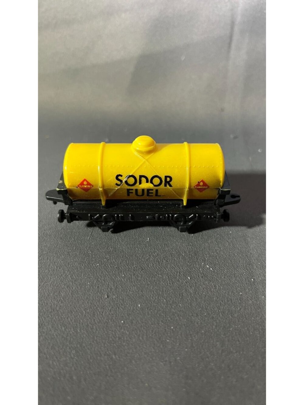 Sodor Fuel Tanker Train Car Die-Cast Yellow/Black By Ertl